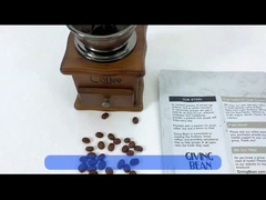 Цветная печать Stand Up Coffee Packaging Bags With Zipper For Tea Coffee Bean (Стойные кофейные пакеты с молниеносной решеткой для чая)