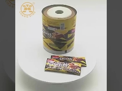 Упаковка закусок Алюминиевая фольга Энергетический блок Ролл пленка Продовольственный пакет Энергетический блок Упаковочный пакет