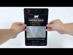 Индивидуальный влагостойкий пластиковый пакет с застежкой-молнией для упаковки пищевых продуктов, пакет для упаковки мяса