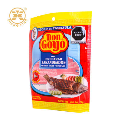 Meat Food Packaging Bags OEM Plastic Pouch for Flavouring and Sealed Cooked Food