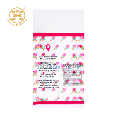Back Side Seal Bag Ice Cream Packaging Bag Lolli Candy Packaging Plastic Bag