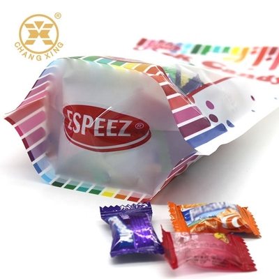 Low MOQ Digital Print Food Grade Candy Packing Bags Custom Logo Printed Zipper Lock Stand up Candy Bags