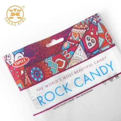 Low MOQ Digital Print Food Grade Candy Packing Bags Custom Logo Printed Zipper Lock Stand up Candy Bags