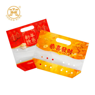 LDPE Food Grade Plastic Vegetable Packaging Bags Custom Printed Fresh Fruit Frozen Stock Bags Plastic Noodles Bags