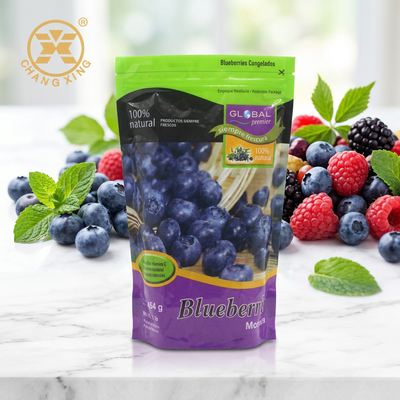 Gravure Vegetable Packing Bags BOPP Transparent Packaging Plastic Bag