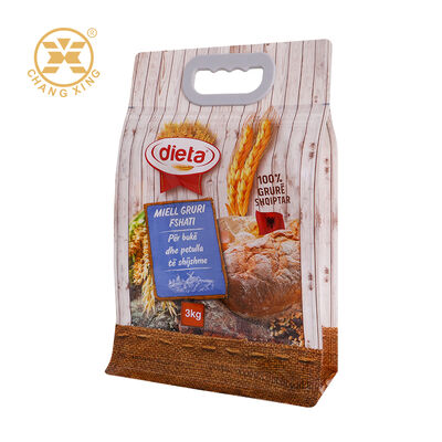 OEM Custom Printed Moisture Proof Flour Packaging Bag with Gravure Printing for Food Grade Vacuum Packaging