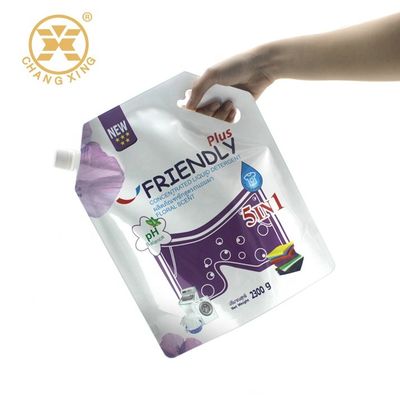 VMPET Stand Up Pouch With Spout Packaging 300ml Soap Flexible Packaging Plastic Bags