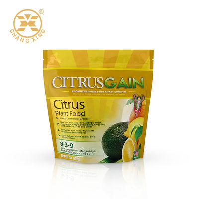 50Lb 10kg 20kg Plastic Fertilizer Packaging Bag CPP Fert Enhance Stand Up Pouch Packaging
