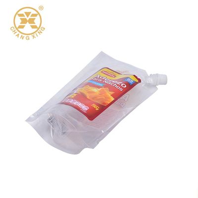 2.8KG 5KG Fertilizer Packaging Bag Plant Fertilizer LDPE Plastic Pouch Bag With Spout