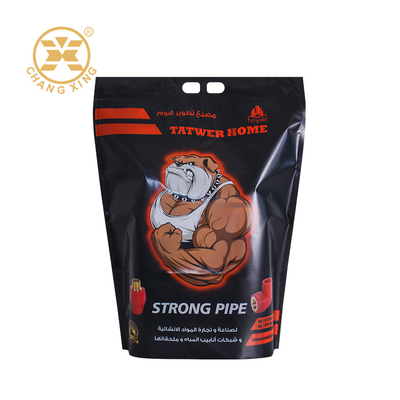 OEM ODM Пластмассовый подъемный Ziplock Pouch Dog Cat Pet Food Bag 5kg 10kg 15kg 20kg Для кормления домашних животных
