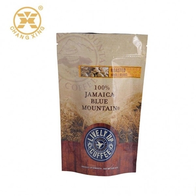 Ziplockk напечатанная алюминиевая фольга сумки кофе мешка коробки 12oz стоя вверх по мешку с клапаном