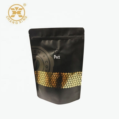 Стойте вверх Resealable упаковка кофе кладет воздухонепроницаемые сумки в мешки кофе молнии