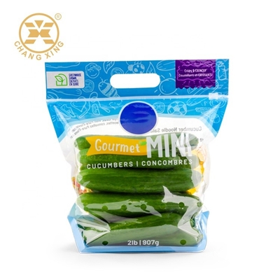 Ziplockk пефорированная упаковка овоща кладет Resealable мешок в мешки стойки 1kg вверх
