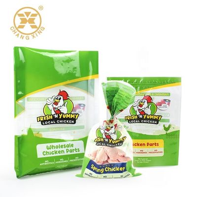 Поставщики упаковки для замороженной цельной курицы Птицевая упаковка ПЭ-пакет для индейки/уток/говядины/птицы Пластиковые пакеты