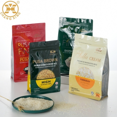жара 500g 1KG 2KG - мешок риса еды уплотнения упаковывая с ручкой