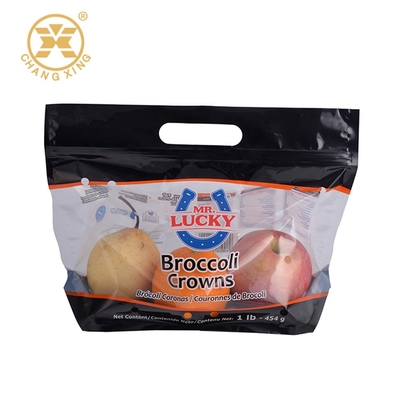 Resealable пакуя сумки 12oz для стойки пластмассы овощей CPP ясной вверх по мешкам с отверстиями