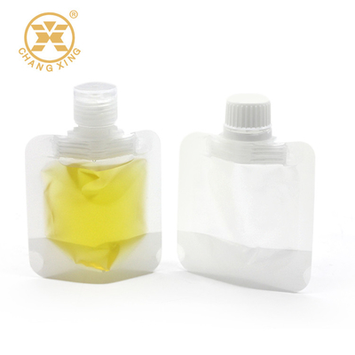 сумка полиэтиленовых пакетов 8.6mm ясности студня варенья 50ml Resealable жидкостная с упаковкой Spout