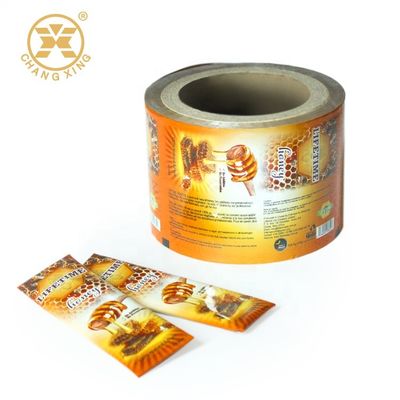 Алюминиевая фольга VMPET ламинированная рулонка для упаковки медовых пакетов